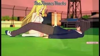 Oynat Sevimli sarışın kız üniversite terasta kahrolası koikatsu (thenameshacks)